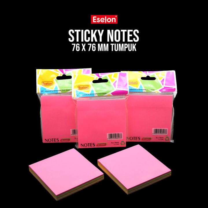 

(PACK) STICKY NOTES ESELON 76X76