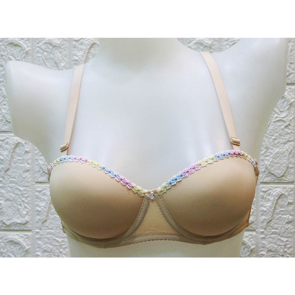 Bra BH Half Cup Push Up Kawat Dewasa #705 - Gasp (KONDISI SESUAI FOTO)