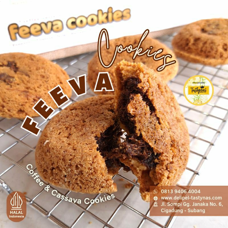 

Delipel Oleh-oleh Feeva Cookies (Cookies Kopi)