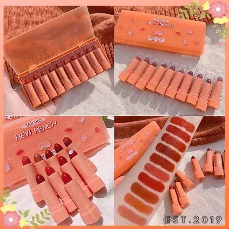 Tanako Velvet Lipstick Matte Color