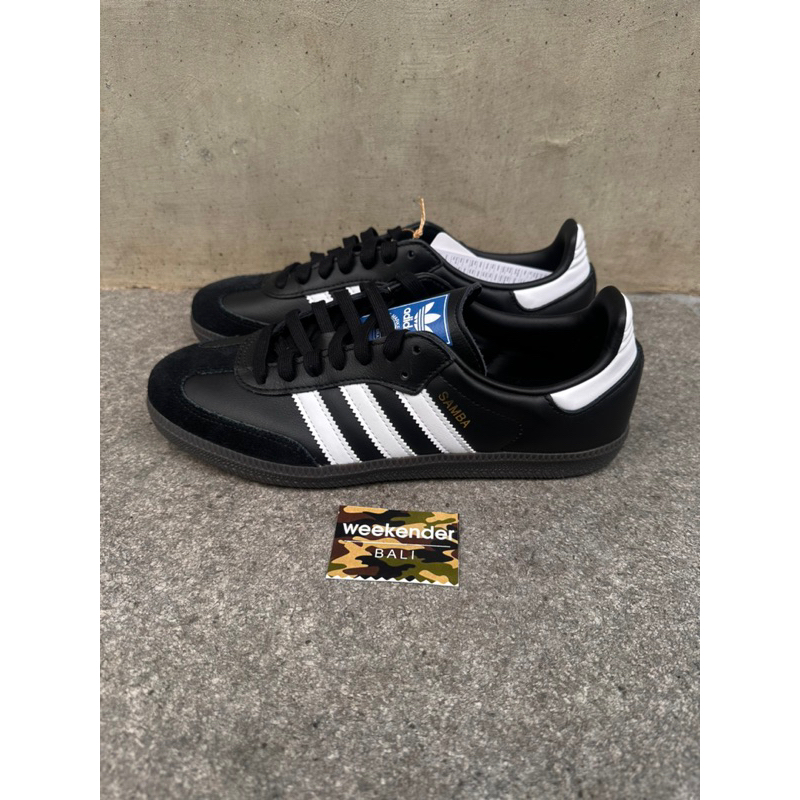 ADIDAS ORIGINAL SAMBA OG BLACK (Art B75807)