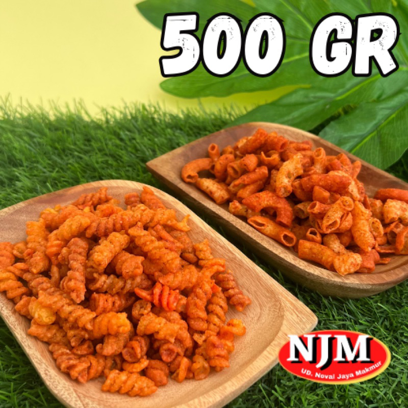 

(NJM) MAKARONI SEPIRAL / MAKARONI BANTAT 500gr (1/2kg)