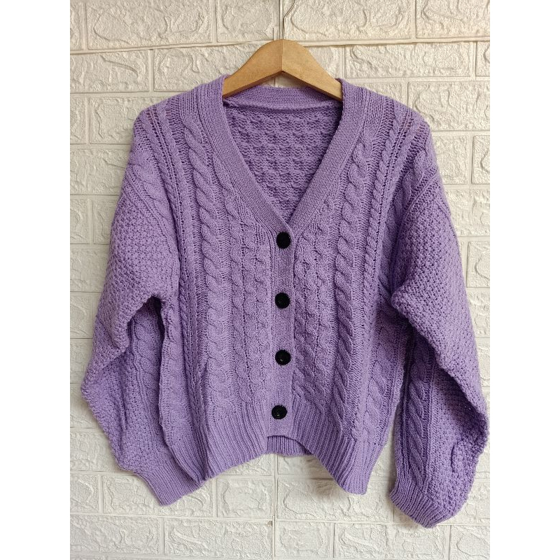 fn Cardigan outer rajut / sweater rajut premium / outer rajut wanita