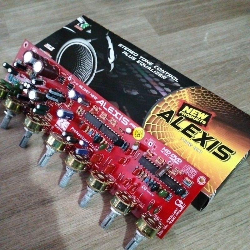 Kit tone control Alexis stereo plus equalizer