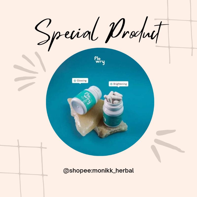 Flowry whitening Suplemen pemutih capsule