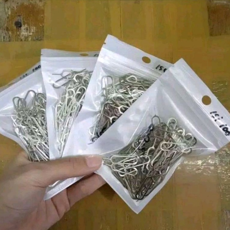 DISKON✅ (+-100) Jarum Simcard Sim Injector Tusuk Jarum Sim Card jarum untuk narik kartu SIM injektor
