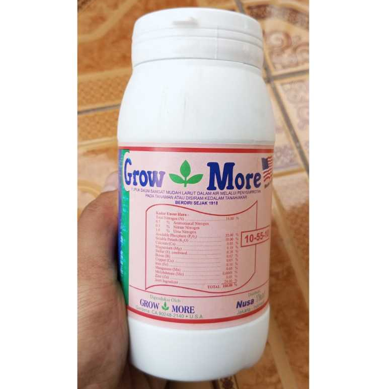 PUPUK GROWMORE 10-55-10 - 454 GRAM