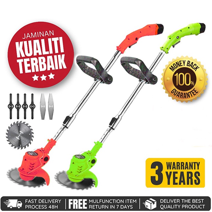 Terkini 12V Mesin Pemotong Rumput Listrik  Mesin Potong Rumput Batrai Mesin Pemotong Rumput Mesin Po