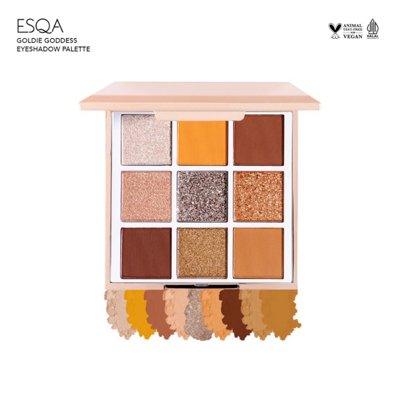 ESQA Eyeshadow - Goldie