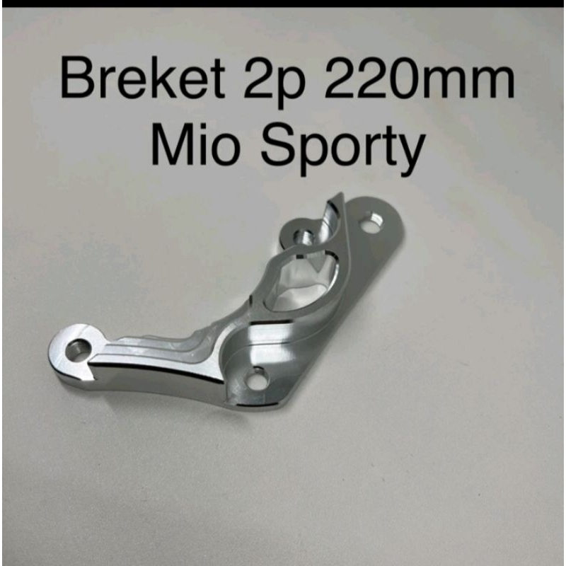 Breket Kaliper 2piston Mio Sporty Ukuran Disc 220mm