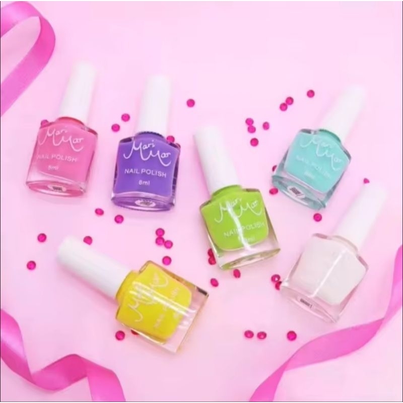 KUTEK MARIMAR NAIL POLISH PASTEL SERIES KODE: 081 BPOM