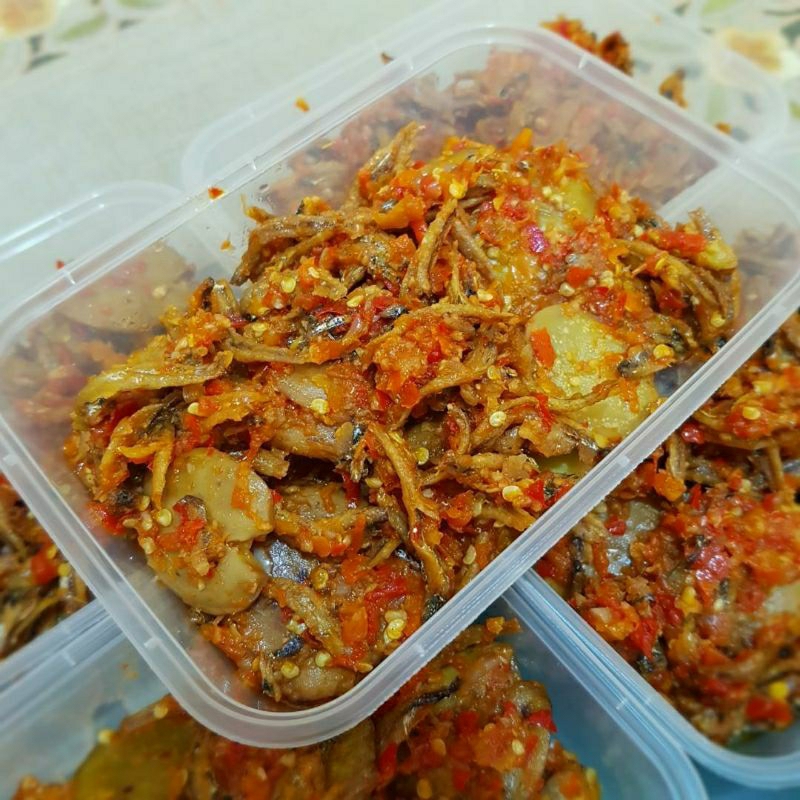 

SAMBAL IKAN TERI JENGKOL ENAK MANTAP KHUSUS PEKANBARU gosend Isi banyak