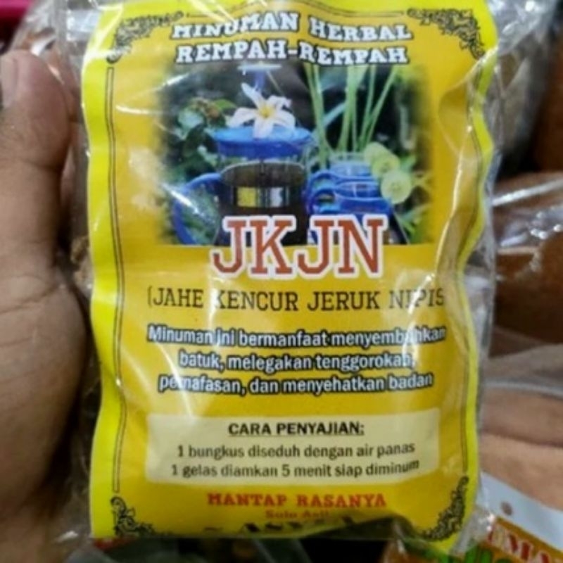 

Minuman Herbal Wedang JKJN Jahe Kencur Jeruk Nipis