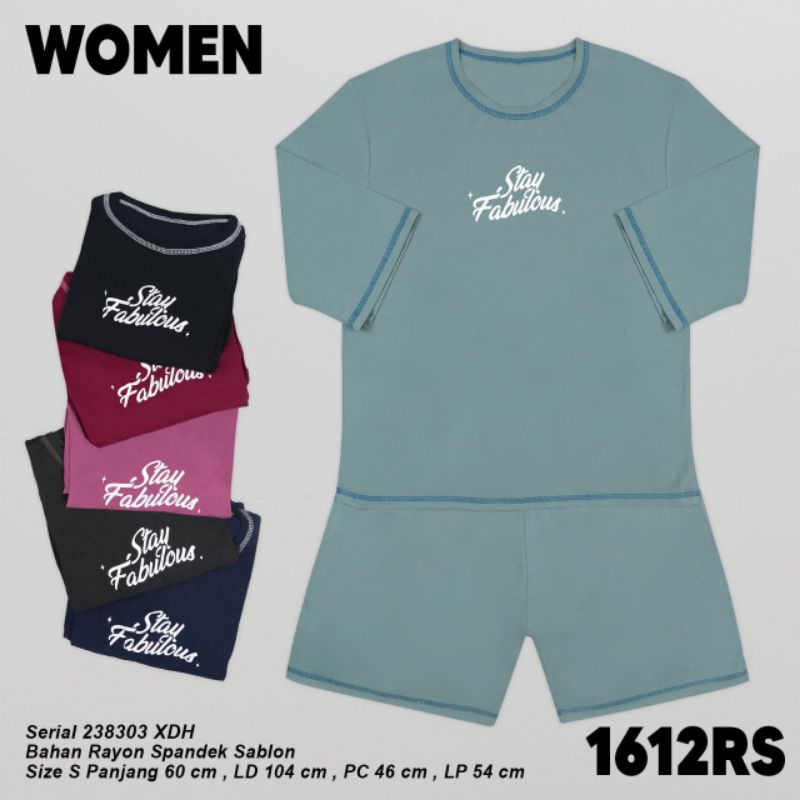 WWZ Lemone Setelan Wanita/ Baju Tidur /Baju Rumahan