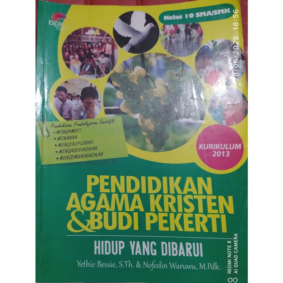BUKU PENDIDIKAN AGAMA KRISTEN (PAK) KELAS 10 SMA KURIKULUM 2013, BPK GUNUNG MULIA