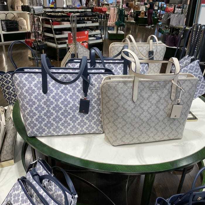 KATE SPADE KS SPADE FLOWER TOTE BAG KG086