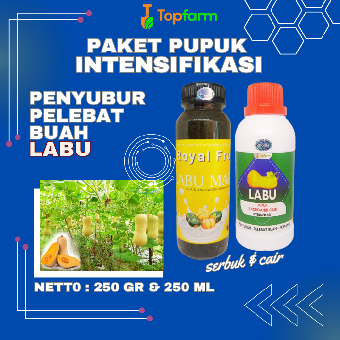 Pupuk Booster Labu / Pupuk Booster Labu Kuning / Pupuk Pembesar Buah Labu / Pupuk Untuk Tanaman Labu