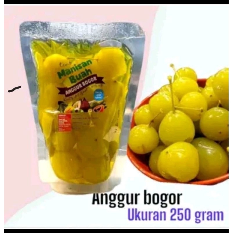 

Manisan Asinan Anggur Bogor Manis Dan Pedas