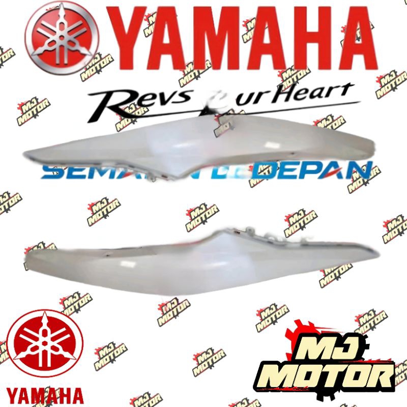 COVER BODY BELAKANG MX KING 150 PUTIH ORIGINAL