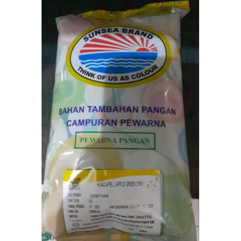 

pewarna hijau bubuk powder untuk sabun cair 1kg