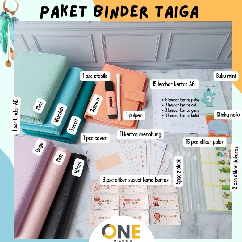

Seller.. PAKET BUDGETING BINDER A6 0MR