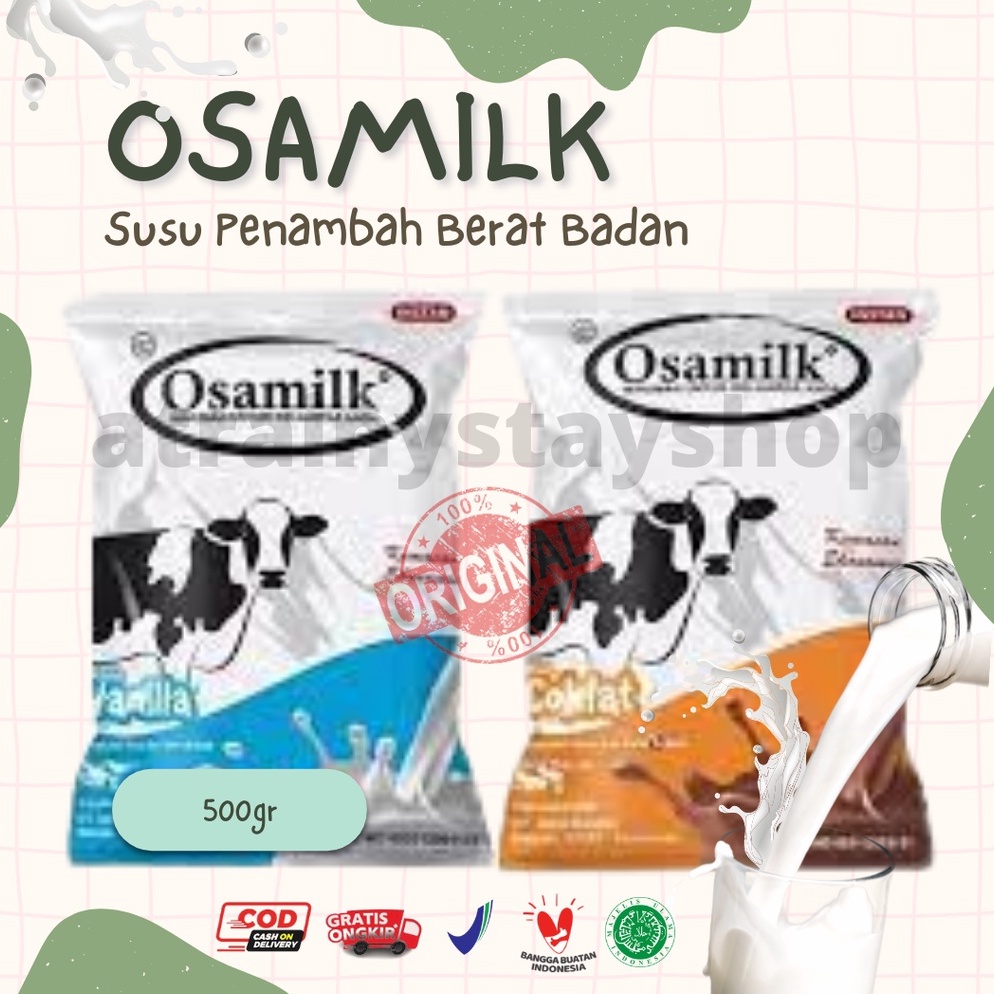 

☛ Hemat 50% SUSU BUBUK OSAMILK ORI 100% SUSU PENGGEMUK BADAN PENAMBAH NAFSU MAKAN Spesial