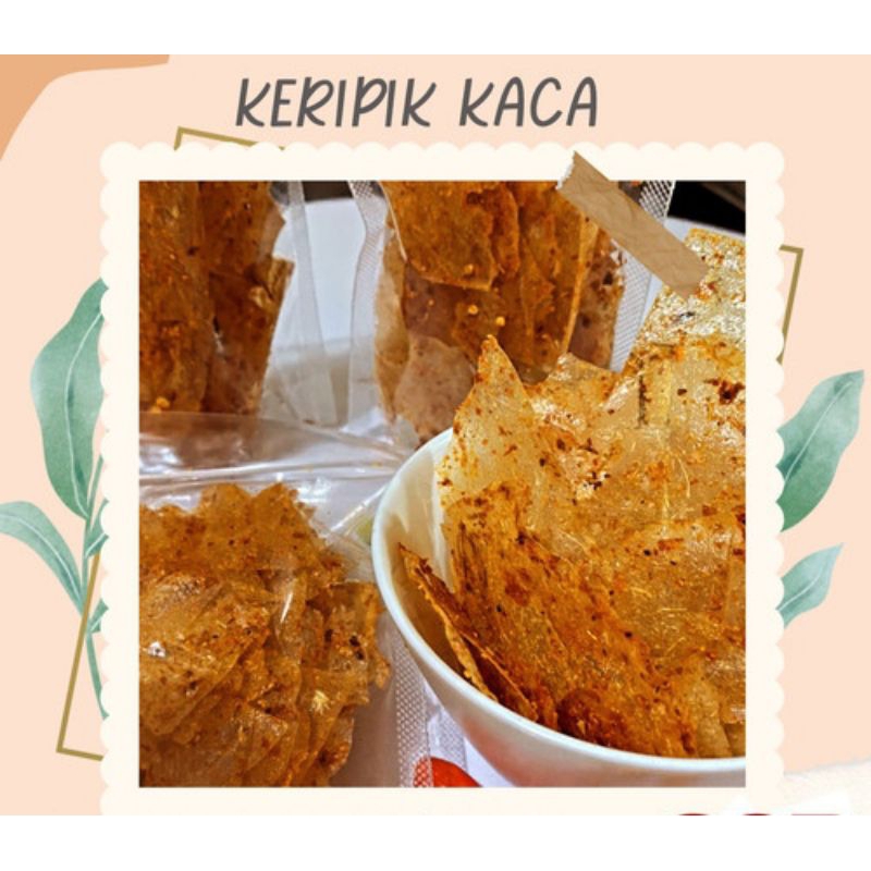 

keripik kaca tepung tapioka murmer renyah anti ngebeling