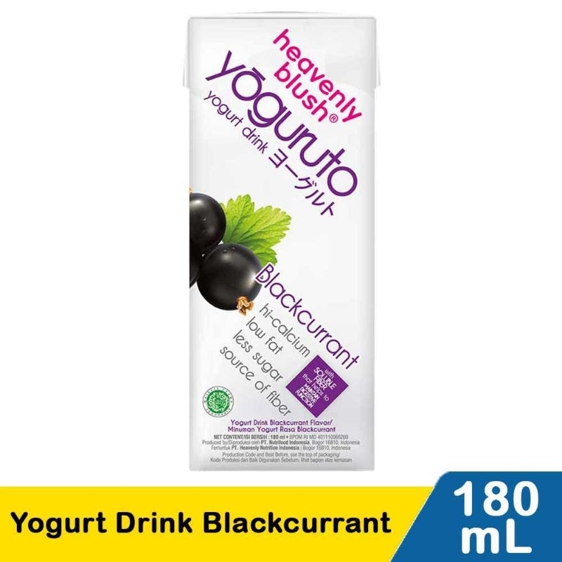 

Heavenly Blush Yogurt Drink Blackcurrant 180mL