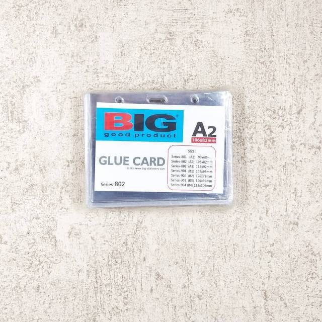 

(PCS) GLUE CARD BIG A2 / TEMPAT ID CARD A2 / KEPLEK