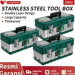 HOT SALE Isku Tool Box Besar 20 Inch Kotak Perkakas Stainless Besar 15-20 Inch Box Perkakas Tool Box