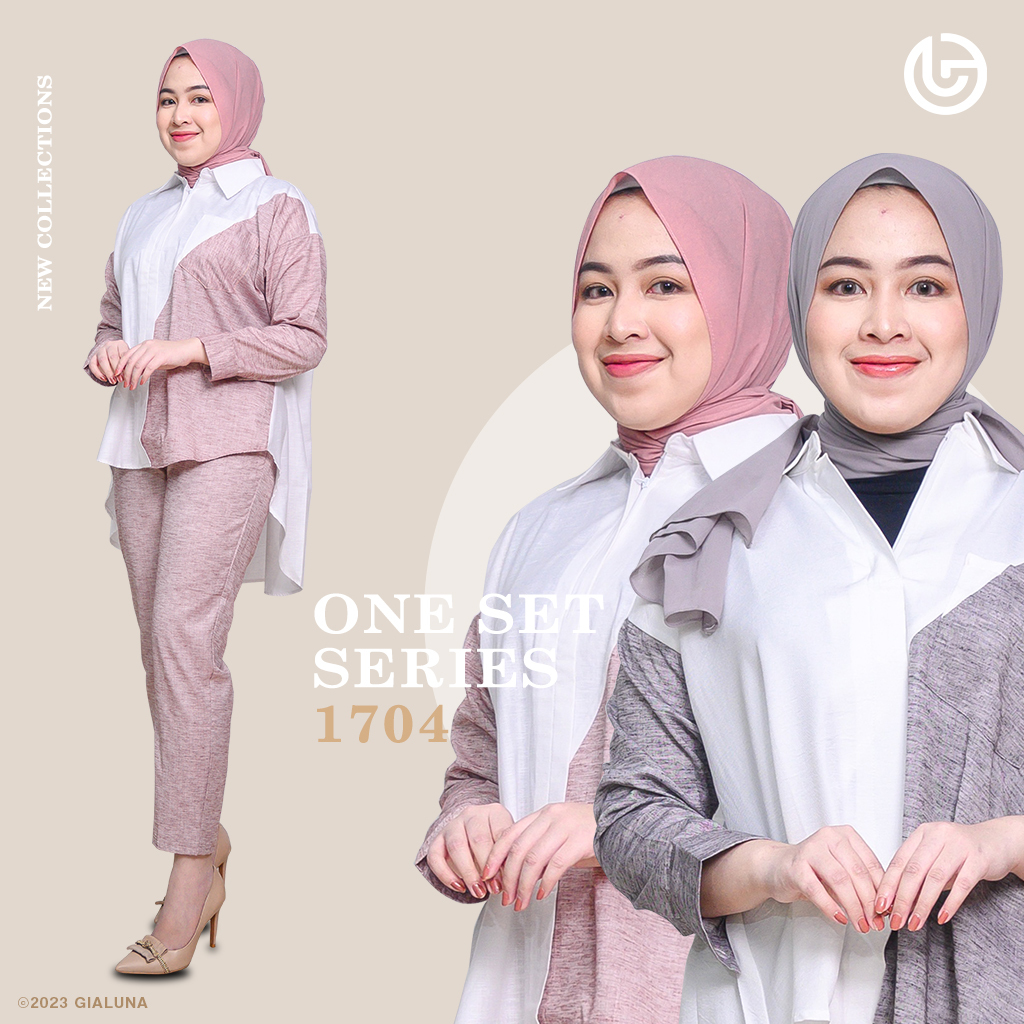 ONE SET CASUAL KEKINIAN WANITA OVERSIZE//daily outfit//arisan outfit//nongki outfit//casual outfit k