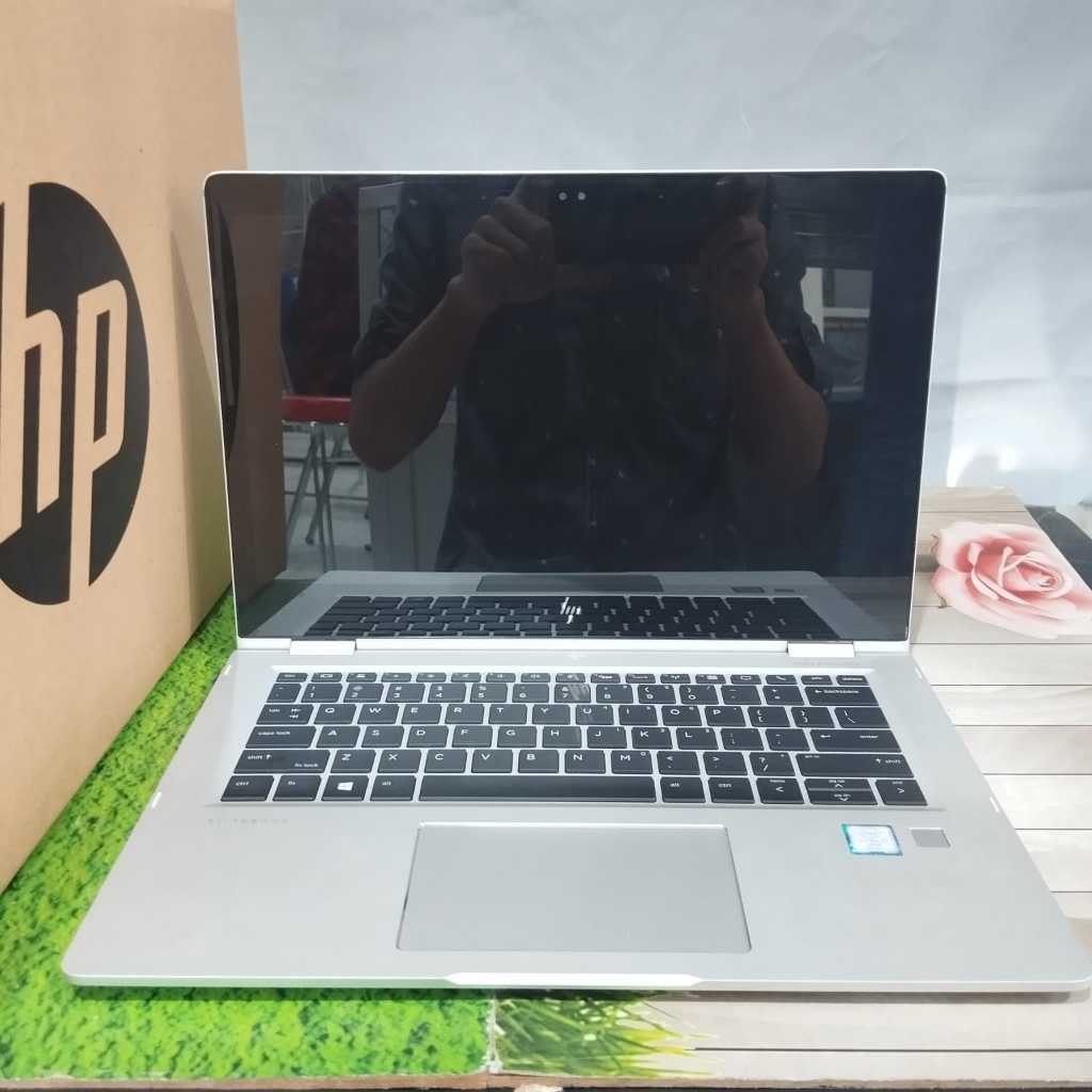 Laptop HP Elitebook X360 1030 X2 Core i7 RAM 16GB SSD 512B Windows 11 Layar Sentuh IPS FHD Flip 360