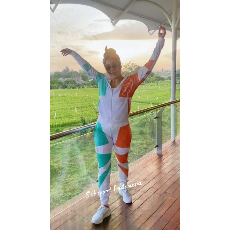 PABRIK PAKAIAN OLAHRAGA SXB ALBASTRU JACKET DAN JOGER