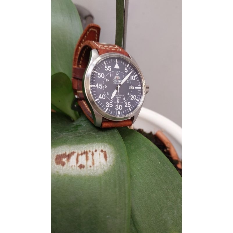 Orient Pilot Flieger jam arloji automatic keren type N