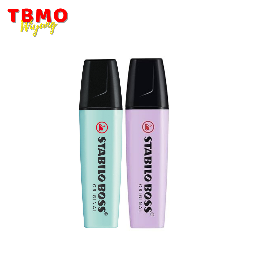 

Stabilo Boss Pastel Highlighter Set 2 Pcs Lilac Haze + Touch of Turquoise