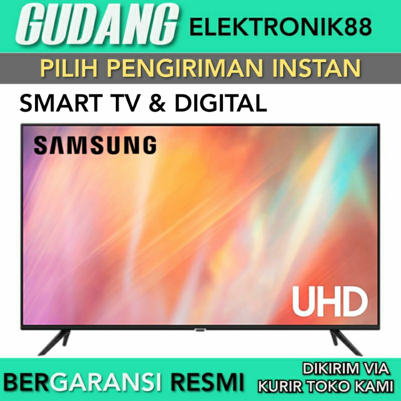Tv Samsung 43inch AU7002 UHD 4K Smart tv Samsung Digital Tv 43"