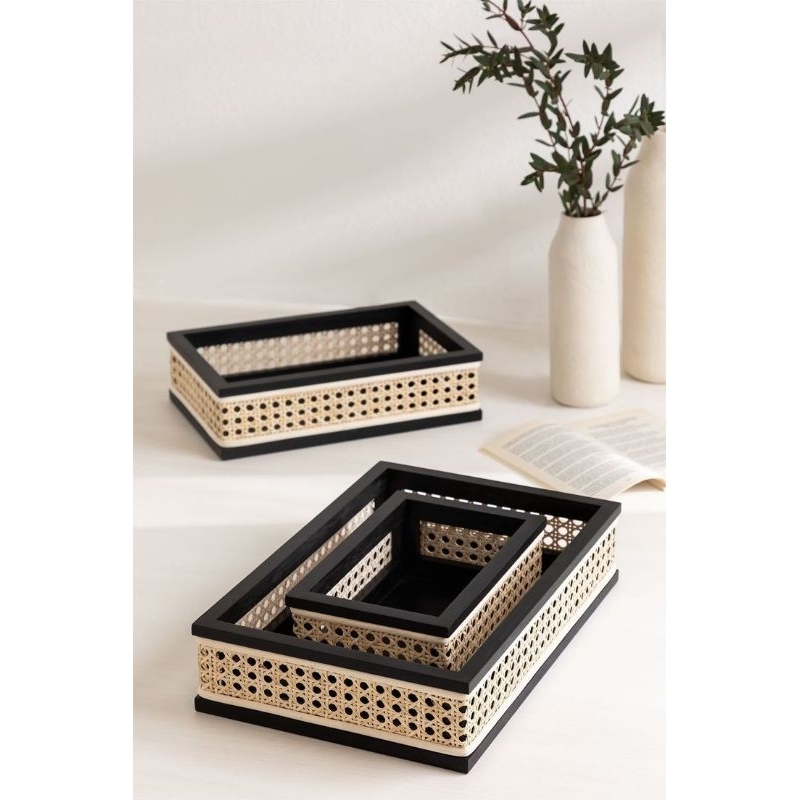 nampan anyaman rotan