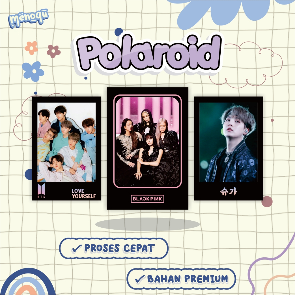 POLAROID / POLAROID KOREA / CETAK FOTO POLAROID / ALBUM FOTO POLAROID / FOTO POLAROID / POLAROID 100