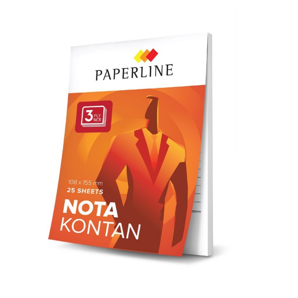 

Nota Kontan Kecil 3 Ply NCR Paperline