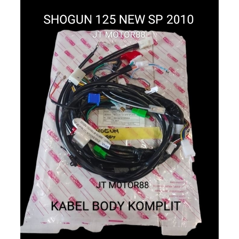 KABEL BODY KOMPLIT SHOGUN 125 NEW SP 2010