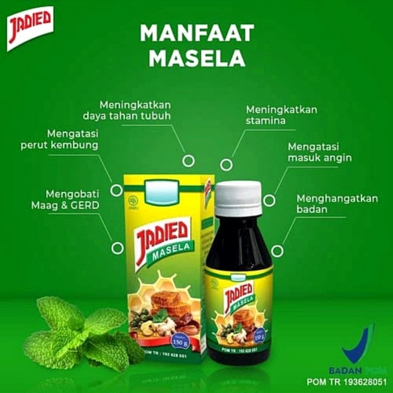 

Madu Jadied Masela Herbal Madu Maag Lambung Gerd Kesehatan