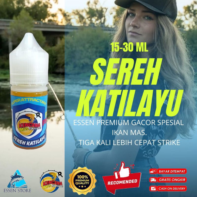 Essen mancing ikan mas oplosan sereh katilayu