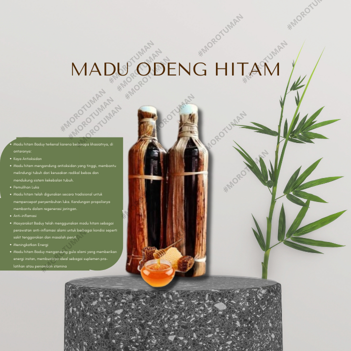 

Madu Hitam Pahit - Madu Odeng Hitam Asli Suku Baduy - Madu Hutan Murni 100%