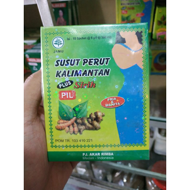 kapsul susut perut kalimantan