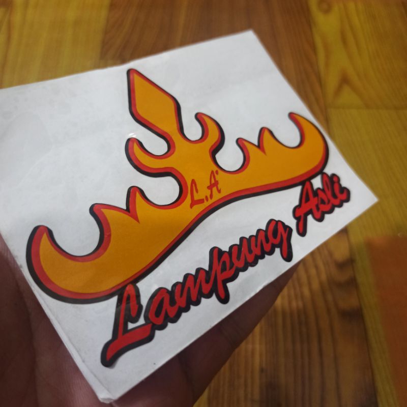 Siger Lampung/Stiker Lampung Besar