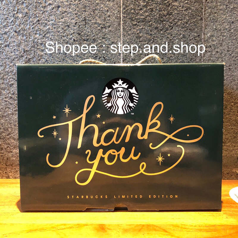 

Starbucks Gift Box - Hard Box - Large Size - Thank You Edition