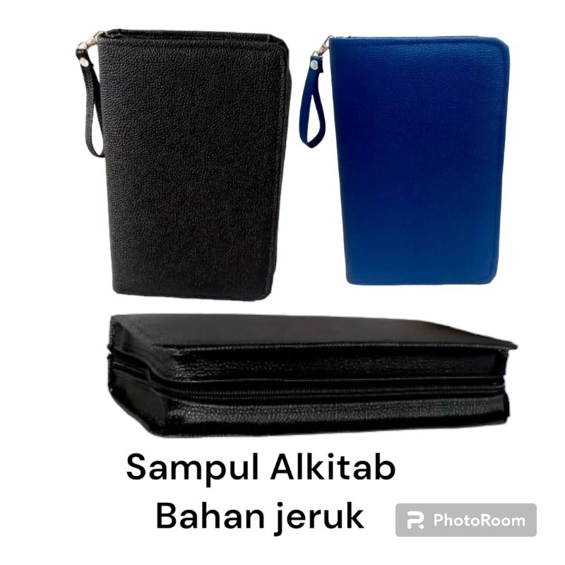 Tas Alkitab - Sampul Alkitab Bahan jeruk Alkitab sedang