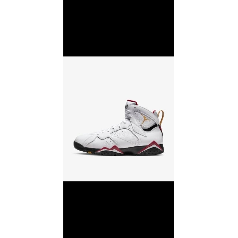 sepatu Air jordan 7 Cardinal original. TERMURAH
