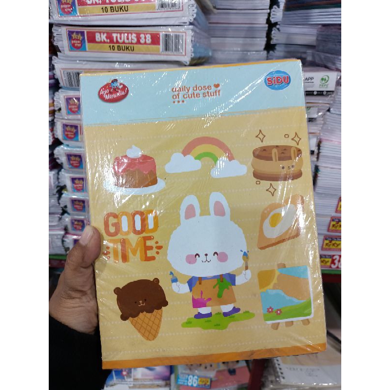 

1 PACK BUKU SIDU ISI 38 LEMBAR