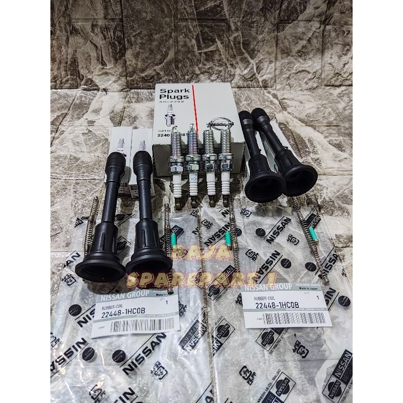 SELONGSONG COIL+BUSI IRIDIUM GRAND LIVINA 1.5CC SET 8PC ORIGINAL